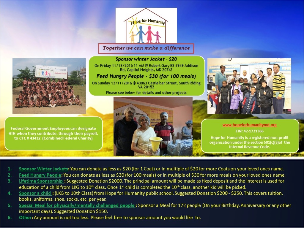 2016 Community Services